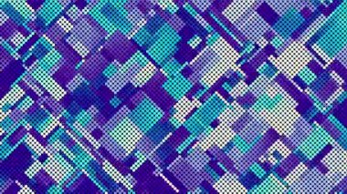 Gelecekçi soyut döngü arkaplanı