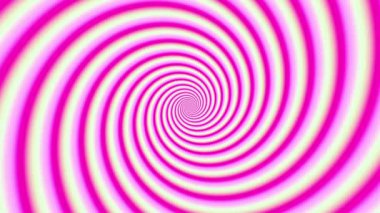 Sonsuz spiral. Kusursuz döngü görüntüsü.