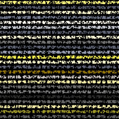 Siyah beyaz arka plan. Geometrik soyut vektör deseni.