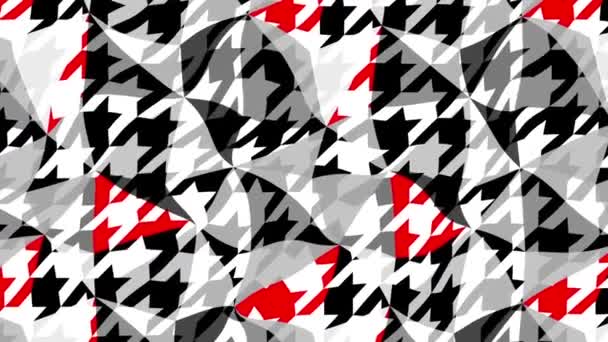 Geometrischer Hintergrund transformieren — Stockvideo