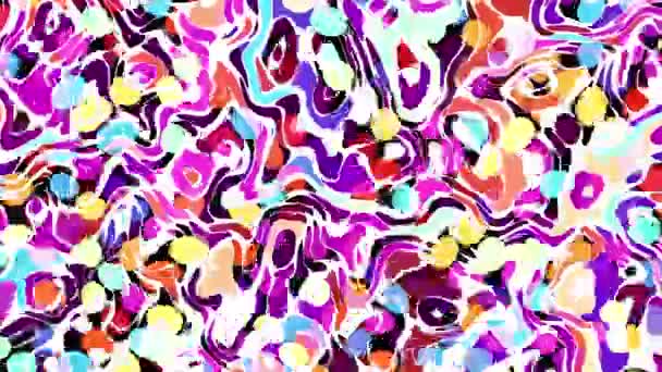 Fond mouvant psychédélique