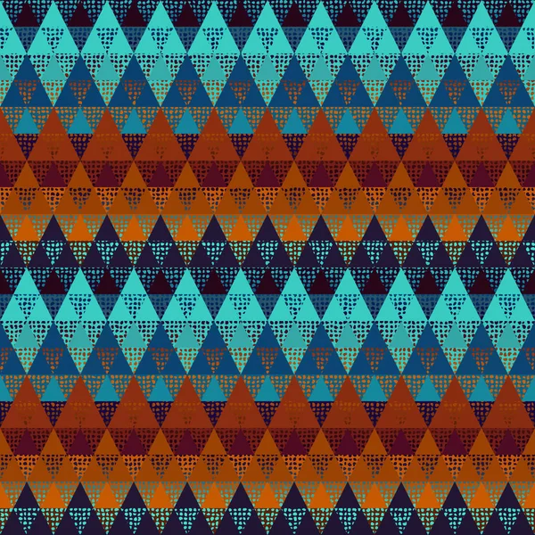 Fond de motif vectoriel sans couture d'un triangle. — Image vectorielle