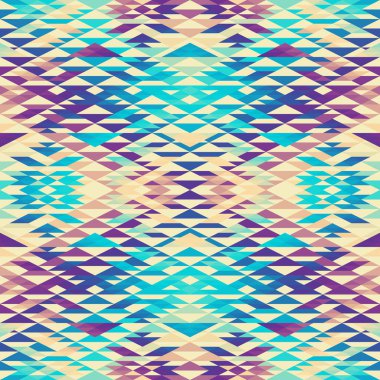 Bir üçgenin kusursuz vektör deseni arkaplanı.