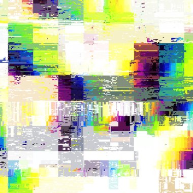 Grunge veri aktarma dokusunun taklidi ile vektör resmi.