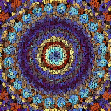 Kusursuz grunge soyut kare deseni. Grunge çatlaklarını boya.