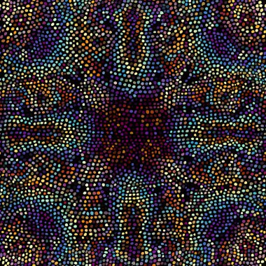 Sorunsuz mozaik sanat desen