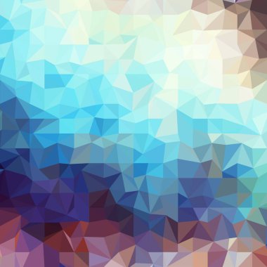 Düşük polimerli Geometrik desen.