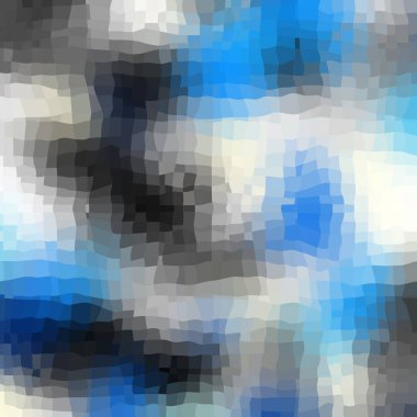 Düşük polimerli Geometrik desen.