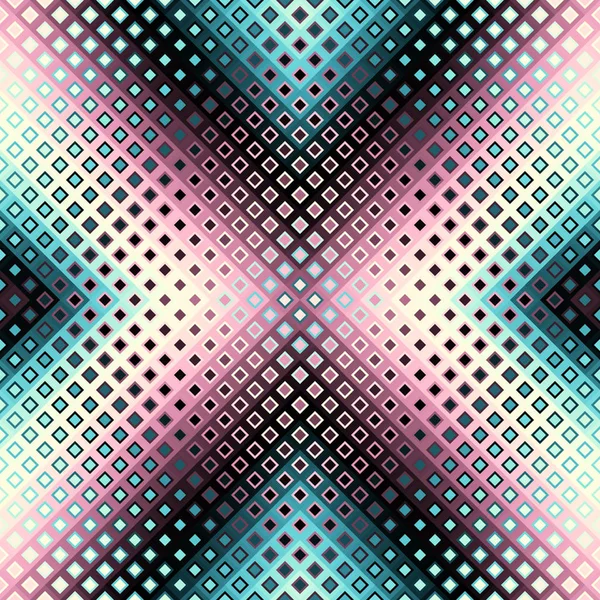 Geometrische abstracte patroon in lage polystijl. — Stockvector