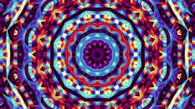 Süslemeli mandala döngü arkaplanı