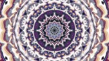 Süslemeli mandala döngü arkaplanı