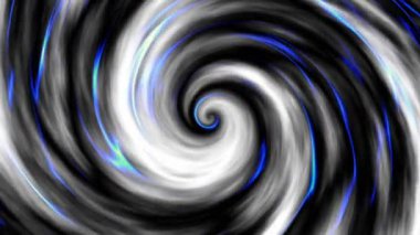 Sonsuz spiral. Kusursuz döngü görüntüsü.