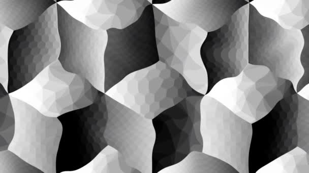 Geometrischer Hintergrund transformieren — Stockvideo