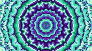 Süslemeli mandala döngü arkaplanı