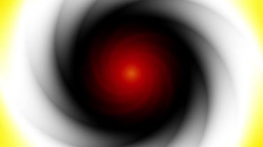 Sonsuz spiral. Kusursuz döngü görüntüsü.