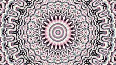 Süslemeli mandala döngü arkaplanı