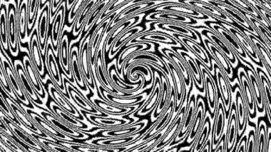 Sonsuz spiral. Kusursuz döngü görüntüsü.