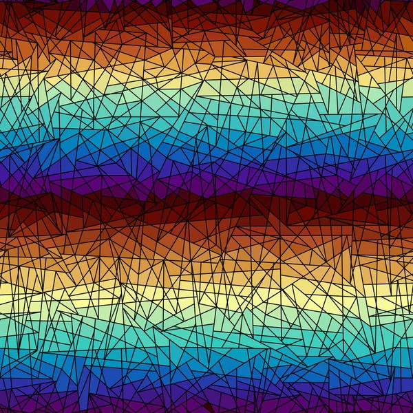 Bezproblémové Mozaikové Umělecké Vzory Abstraktní Umělecké Pozadí Vektorový Obraz — Stockový vektor