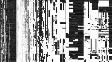 Video parazit görüntülerini döngüye sokuyorum. Bir Datamoshing videosunun taklidi.