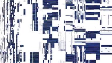 Video parazit görüntülerini döngüye sokuyorum. Bir Datamoshing videosunun taklidi.