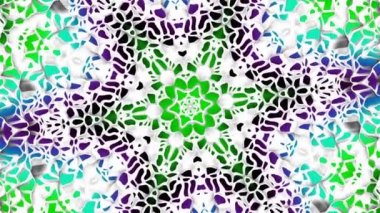 Süslemeli mandala döngü arkaplanı