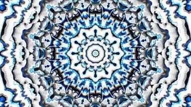 Süslemeli mandala döngü arkaplanı