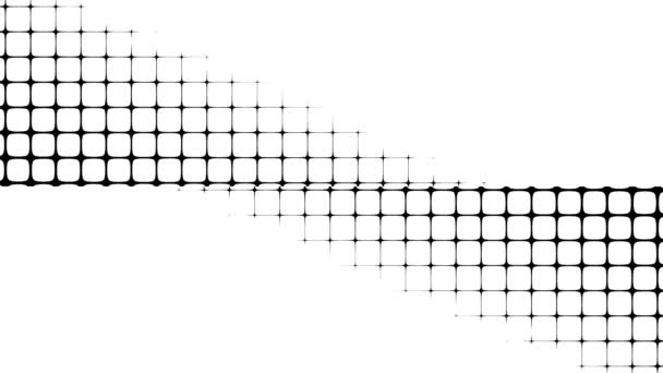 Geometrischer Hintergrund transformieren — Stockvideo