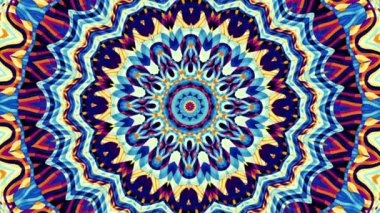 Süslemeli mandala döngü arkaplanı