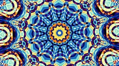 Süslemeli mandala döngü arkaplanı
