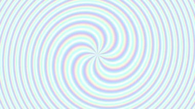 Sonsuz spiral. Kusursuz döngü görüntüsü.