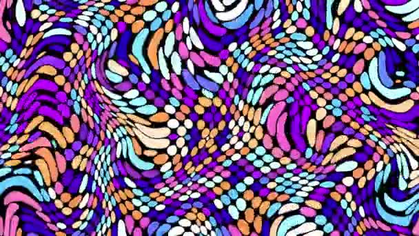 Psychedelic fundo em movimento — Vídeo de Stock