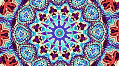 Süslemeli mandala döngü arkaplanı