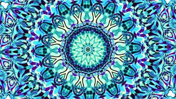 Ornate Mandala-Schleife Hintergrund — Stockvideo