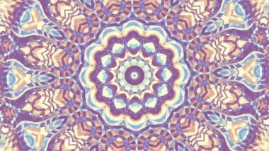 Süslemeli mandala döngü arkaplanı