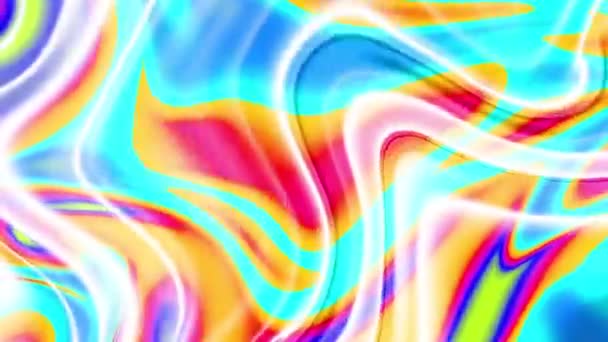 Psychedelischer Hintergrund — Stockvideo