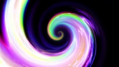 Sonsuz spiral. Kusursuz döngü görüntüsü.