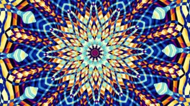 Süslemeli mandala döngü arkaplanı