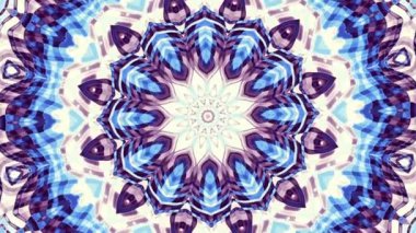 Süslemeli mandala döngü arkaplanı