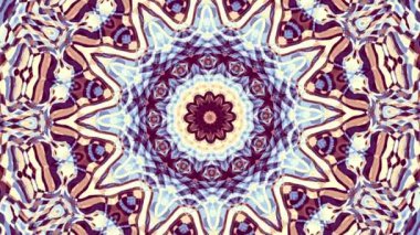 Süslemeli mandala döngü arkaplanı