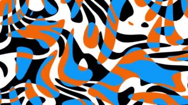 Psikedelik hareket arkaplanı