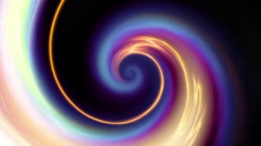 Sonsuz spiral. Kusursuz döngü görüntüsü.