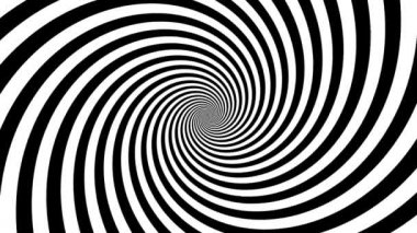 Sonsuz spiral. Kusursuz döngü görüntüsü.