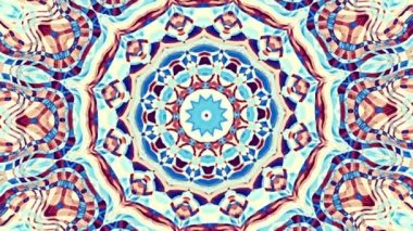 Süslemeli mandala döngü arkaplanı