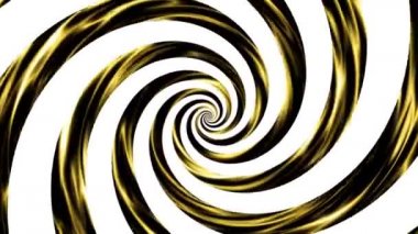 Sonsuz spiral. Kusursuz döngü görüntüsü.