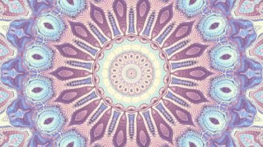 Süslemeli mandala döngü arkaplanı