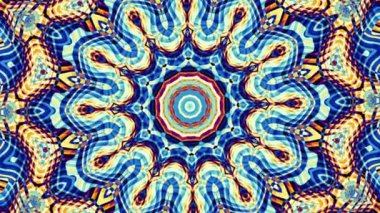 Süslemeli mandala döngü arkaplanı