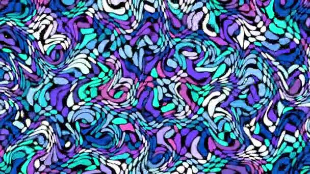 Psychedelic moving background — Stock Video