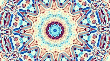 Süslemeli mandala döngü arkaplanı