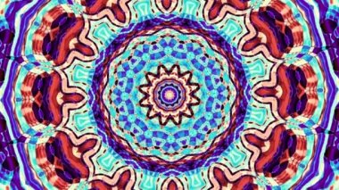 Süslemeli mandala döngü arkaplanı