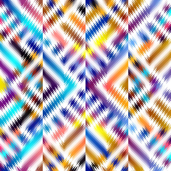 Bezešvé Vzor Trojúhelníků Imitace Abstraktní Dekorativní Textury Koberce Vektorový Obraz — Stockový vektor